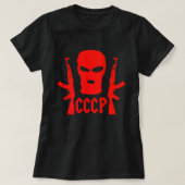 Russische maffia Pistolen CCCP USSR Russisch Gangs T-shirt (Design voorkant)