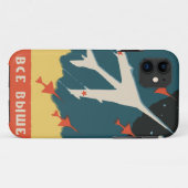 russische matchboxadvertenties (CCCP Jet Fighters Case-Mate iPhone Case (Achterkant (horizontaal))