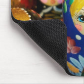 Russische Matroesjka poppen Muismat (Hoek)