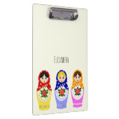 Russische matryoshka-poppen klembord (Rechts)