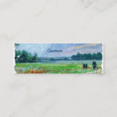 Russische Meadows Mini Visitekaartje (Achterkant)