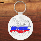 Russische meisjes doen het het beste! sleutelhanger (Voorkant)