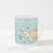 Russische Mok tegen schildpad (Voorkant rechts)