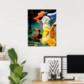 Russische motorauto ~  auto's poster (Thuiskantoor)