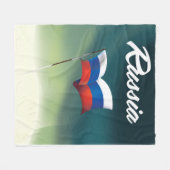 Russische nationale vlag fleece deken (Voorkant (Horizontaal))