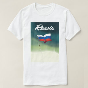 Russische nationale vlag t-shirt