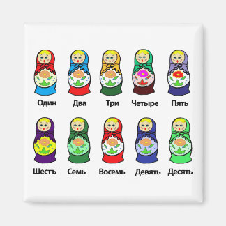Russische nestdollar (Matryoshka) Magneet