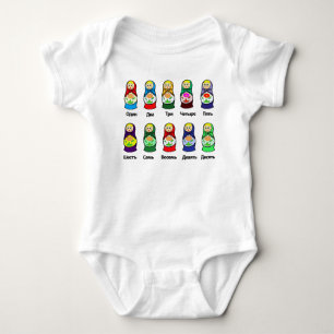 Russische nestdollar (Matryoshka) Romper