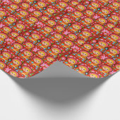 Russische Nesting Doll - Matryoshka Cadeaupapier (Hoek)