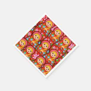 Russische Nesting Doll - Matryoshka Servet