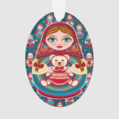 Russische nestpop ornament (voorkant)