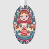 Russische nestpop ornament (voorkant)