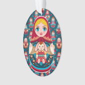 Russische nestpop ornament (voorkant)