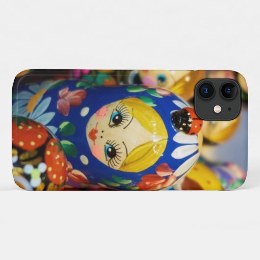 Russische nestpoppen Case-Mate iPhone case (Achterkant (horizontaal))