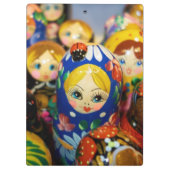 Russische nestpoppen klembord (Achterkant)
