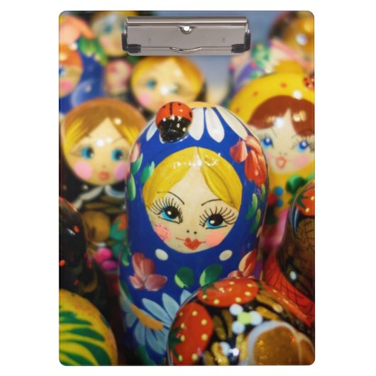Russische nestpoppen klembord (Voorkant)