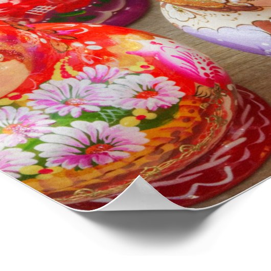 Russische nestpoppen poster (Hoek)