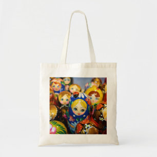 Russische nestpoppen tote bag