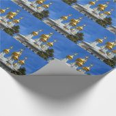 Russische of orthodoxe kerk, Genève, Zwitserland Cadeaupapier (Hoek)