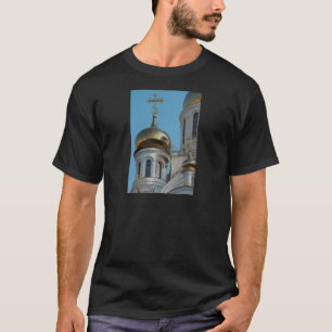 Russische orthodoxe kerkkoepel t-shirt