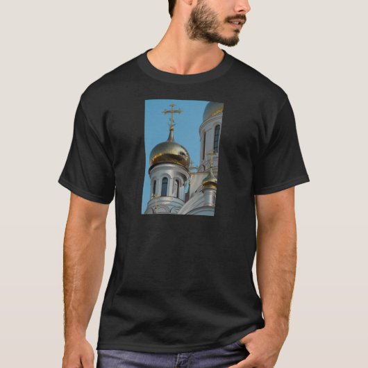 Russische orthodoxe kerkkoepel t-shirt (Voorkant)