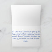 Russische Orthodoxe Kerstkaart Feestdagen Kaart (Binnen)