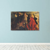 Russische paasantia, 1902 canvas afdruk (Insitu (Houten vloer))