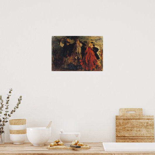 Russische paasantia, 1902 poster (Keuken)