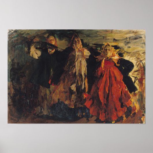 Russische paasantia, 1902 poster (Voorkant)