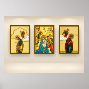 Russische pictogrammen poster