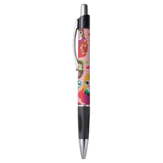 Russische pop-illustratie achtergrond pen (Top (Verticaal))