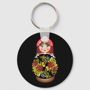Russische pop Matryoshka Sleutelhanger