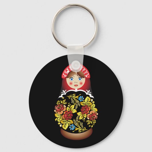 Russische pop Matryoshka Sleutelhanger (Voorkant)