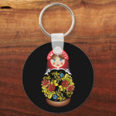 Russische pop Matryoshka Sleutelhanger (Voorkant)