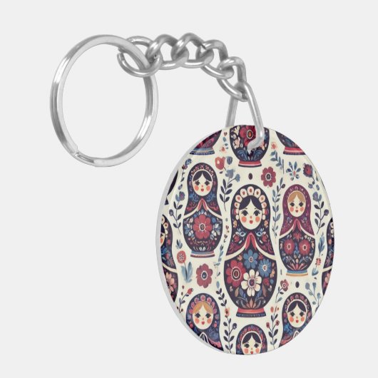 russische pop sleutelhanger (Voorkant Links)