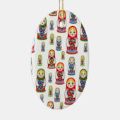 russische poppen keramisch ornament (Rechts)