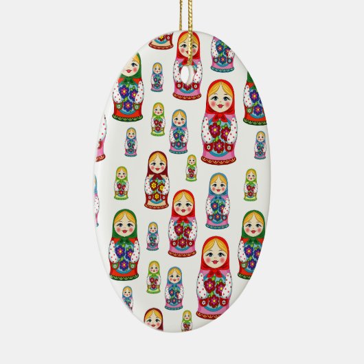 russische poppen keramisch ornament (Rechts)