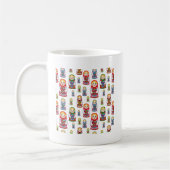 russische poppen koffiemok (Links)