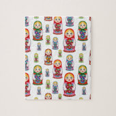 russische poppen legpuzzel (Verticaal)