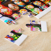 Russische poppen legpuzzel (Zijkant)