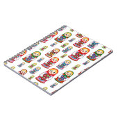 russische poppen notitieboek (Linkerzijde)