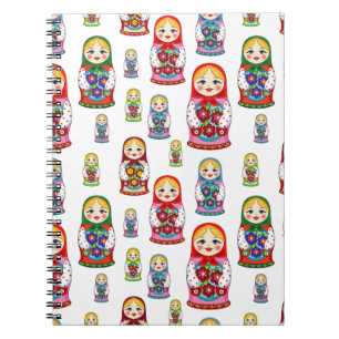 russische poppen notitieboek