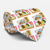 Russische postzegels stropdas (Opgerold)