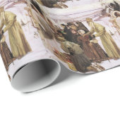 Russische priesters en paaskinderen vergoeden Jezu Cadeaupapier (Rol Hoek)