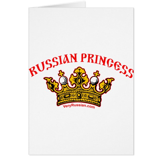 Russische prinses (Voorkant)