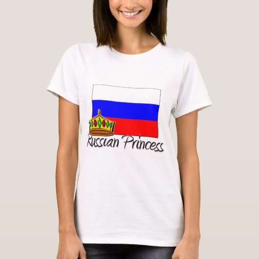 Russische prinses t-shirt (Voorkant)