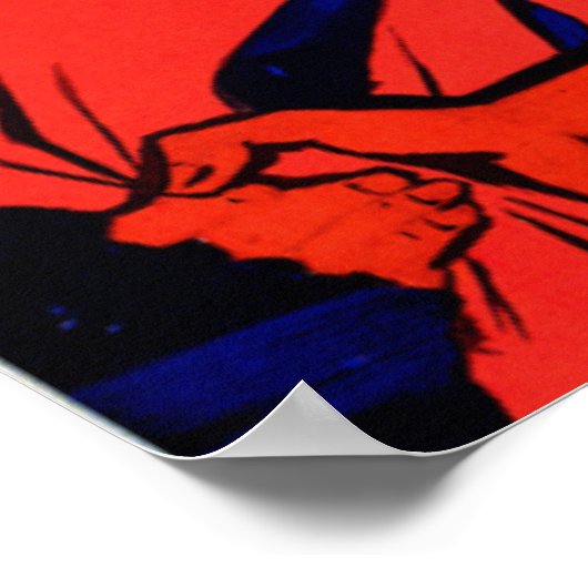 Russische propaganda poster (Hoek)