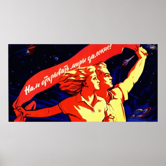 Russische propaganda poster (Voorkant)