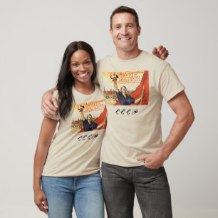 Russische Propaganda USSR USA Nuke T-shirt
