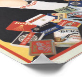  Russische reclame Poster (Hoek)